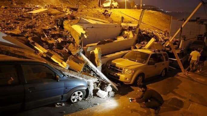 Imágenes de daños materiales causados por el sismo de 8,0 en Perú, que se sintió en varios países de Sudamérica