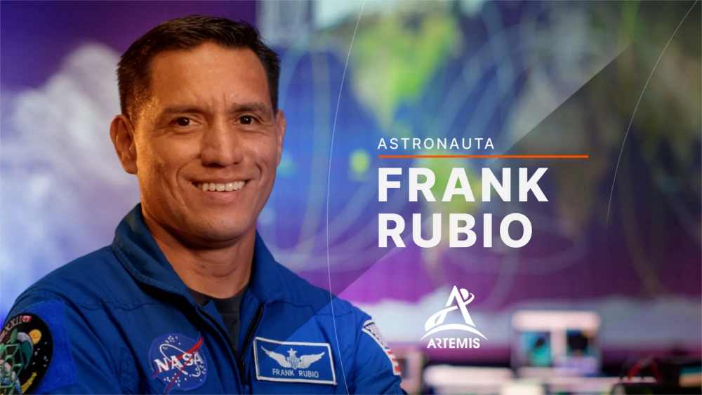 Frank Rubio es el primer astronauta de origen salvadoreño