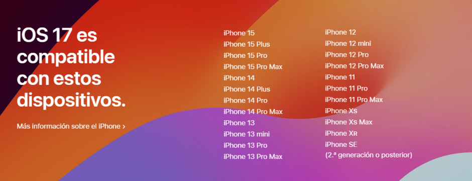 Apple presenta el nuevo sistema operativo iOS 17: ¿qué novedades trae?